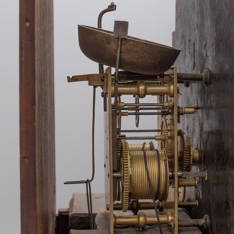 A Scottish mahogany long-case clock by John Smith, Pittenweem, 19th Century.