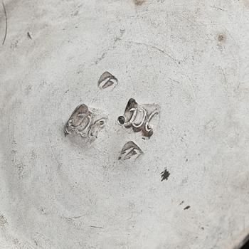 A Baroque silver beaker, first half of the 18th Century.