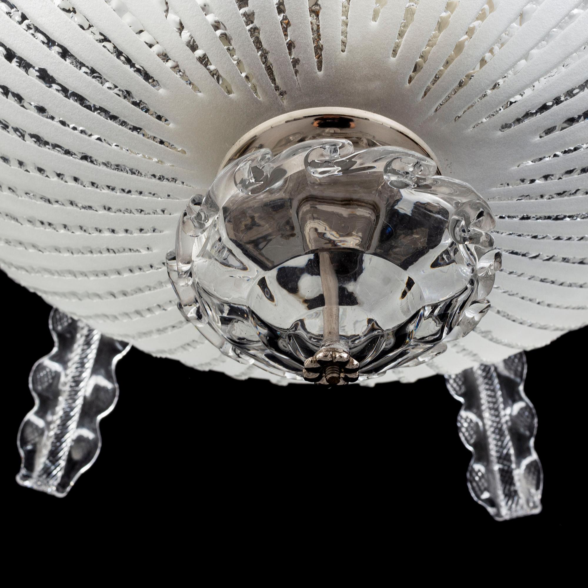 EDWARD HALD, ceiling light, Orrefors.