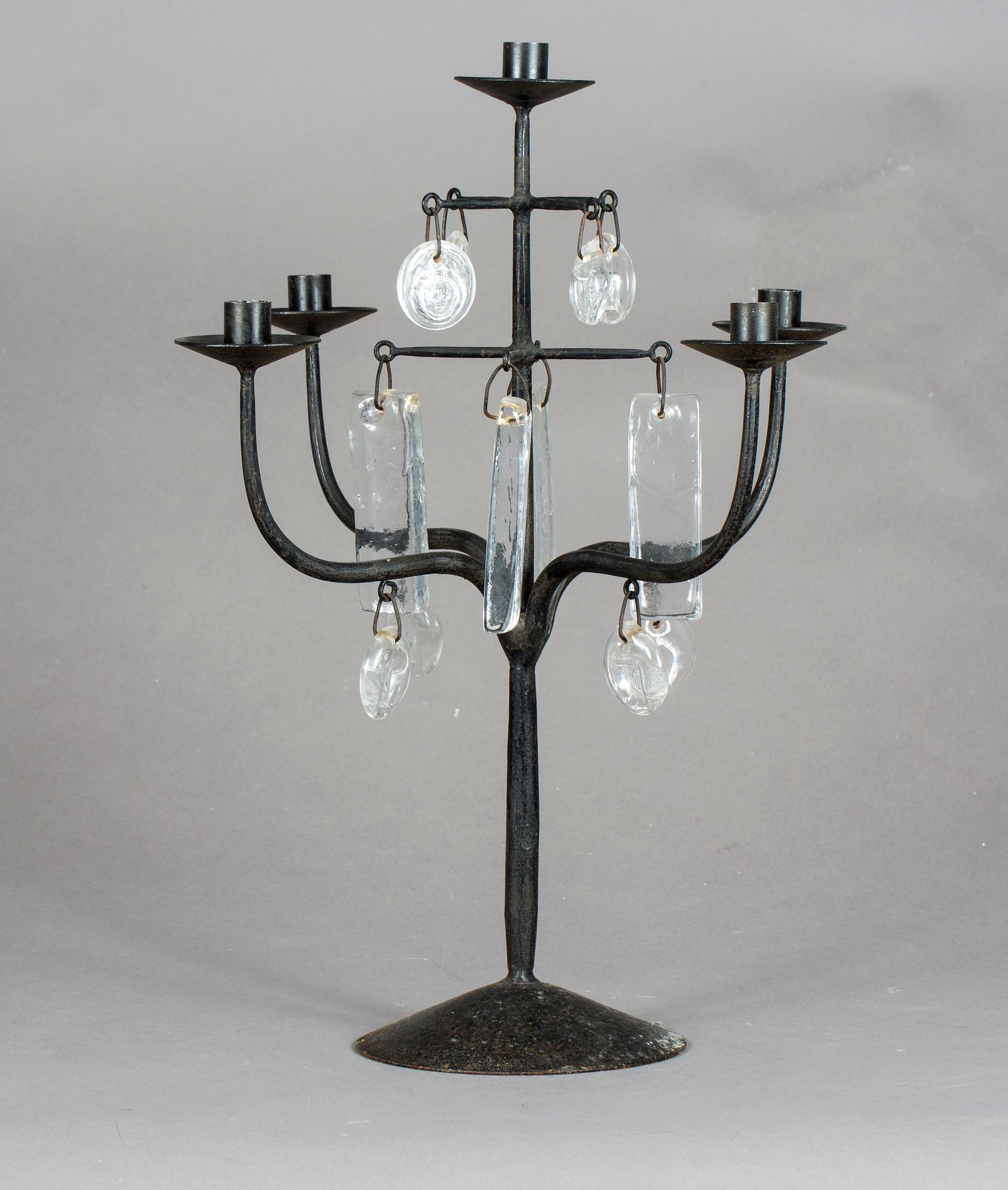 KANDELABER, Erik Höglund. 1960-tal.