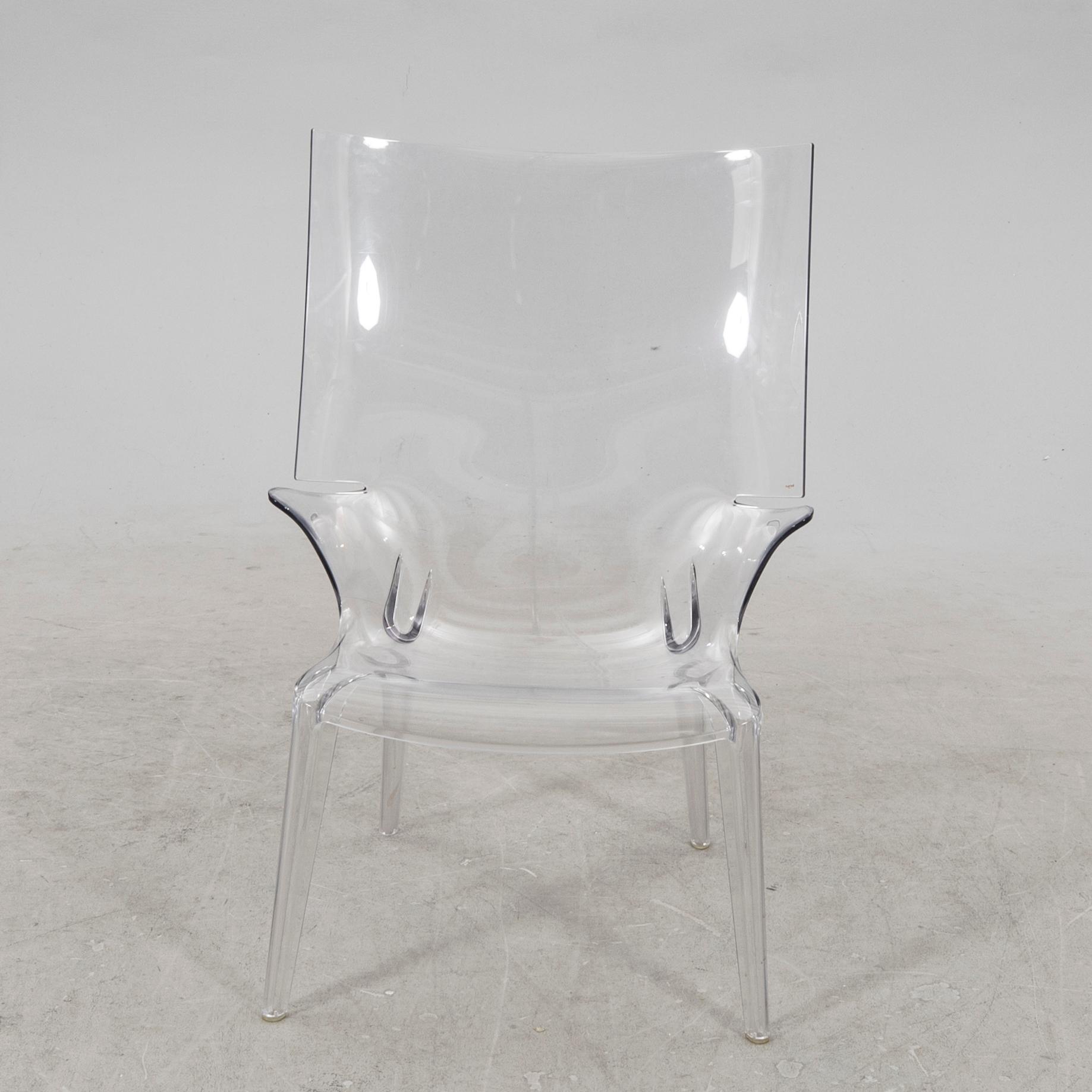 Philippe Starck, armchair "Uncle Jim" Kartell late 20th century.