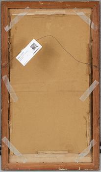 JOHN SCOTT, akvarell, signerad.