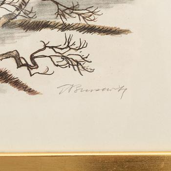 Bibliofilupplagor med originalgrafik, som regel signerad (14 vol).