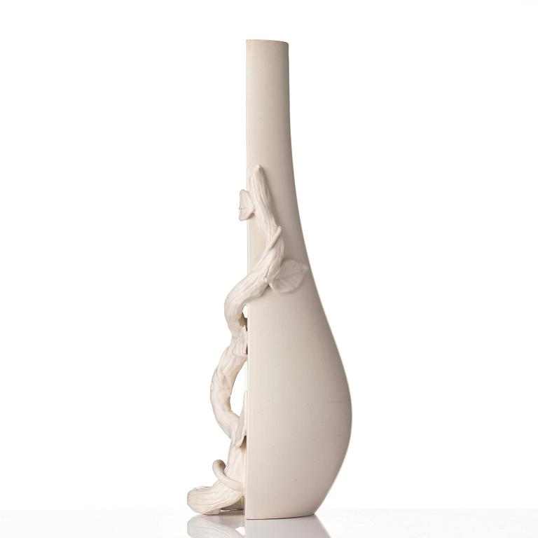 Wilhelm Kåge, a "Surrea" creamware vase, Gustavsberg, Sweden 1940's.