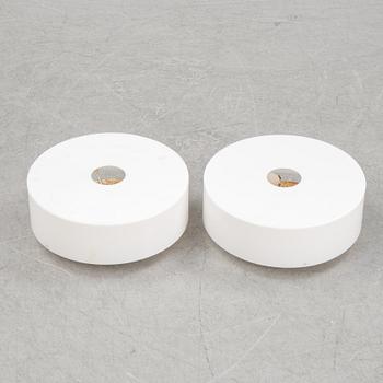 Uno & Östen Kristiansson, a pair of ceiling lights, second half of the 20th century.