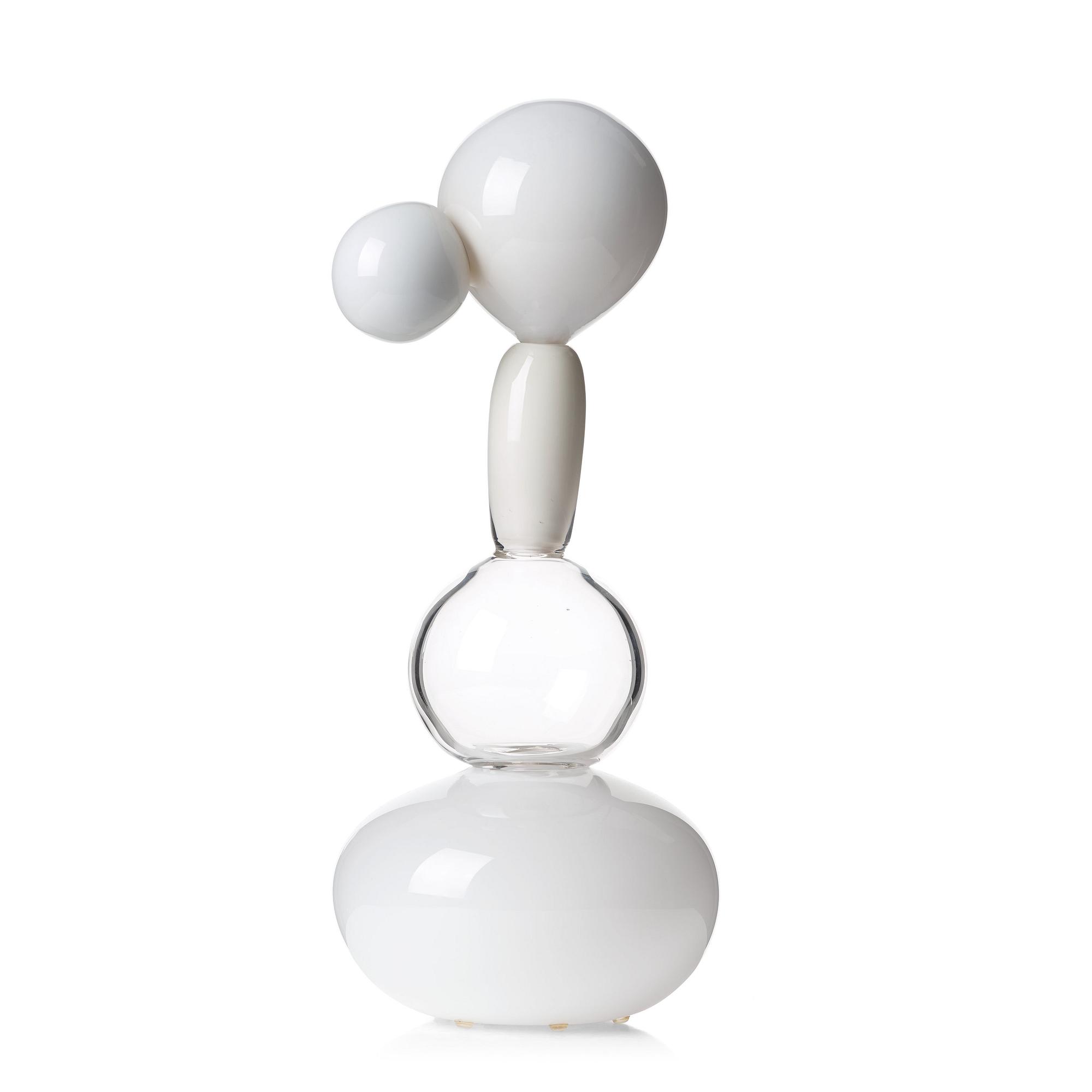 Matti Klenell, A unique Matti Klenell free blown glass "Urn" sculpture, executed at the Michael Davis studios, Queens, New York 2004.