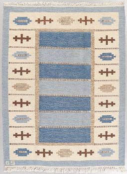 MATTA, rölakan, signerad GS, 1900-talets andra hälft, ca 225x 170 cm.