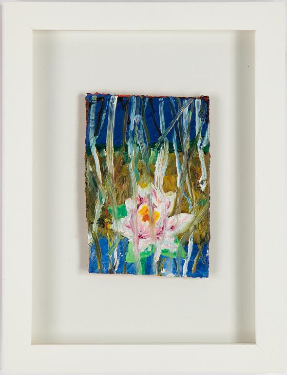 Marie Capaldi, oil on panel.