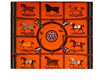 384. Hermès, textile, "Couvertures et Tenues de Jour".
