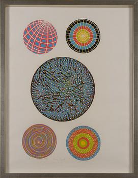 Jim Cave, serigraph, signed and dated -78, numbered 1/12.