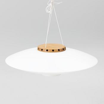 Uno & Östen Kristiansson, a model 565/ 'Ufo' ceiling lamp, Luxus, Vittsjö, Sweden.