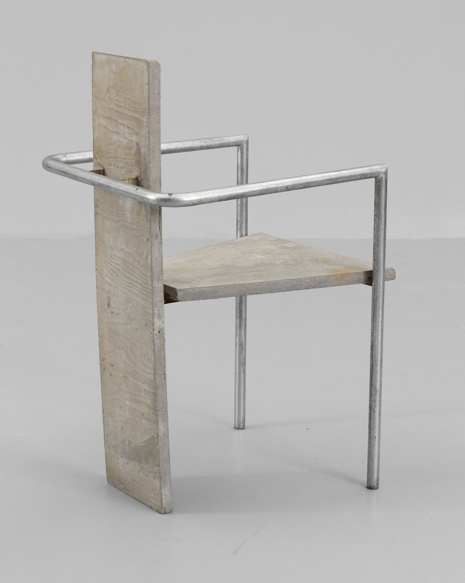 JONAS BOHLIN
Karmstol, "Concrete", Källemo AB, Värnamo 1981.