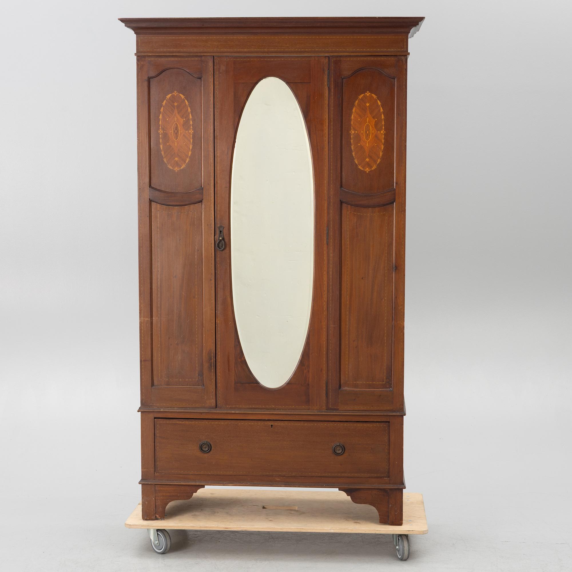 Wardrobe, early 20th century.