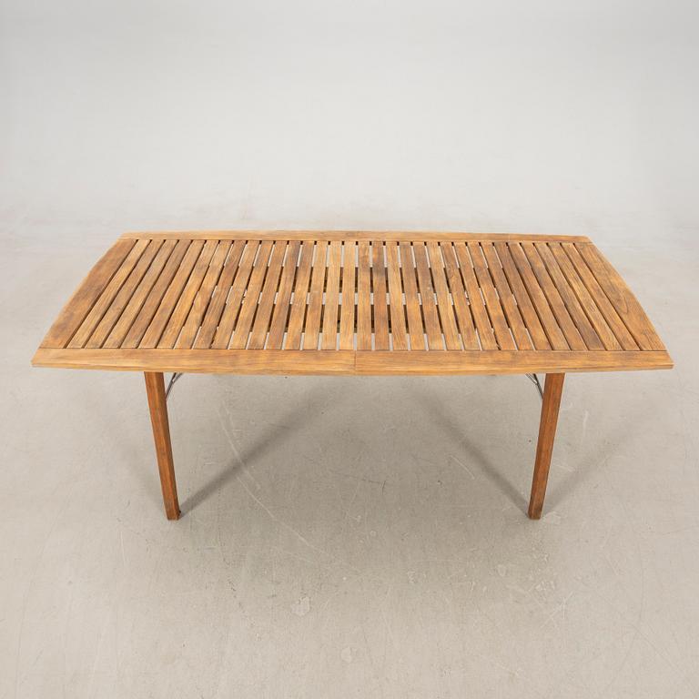 Jakob Berg trädgårdsmöbel 7 dlr "Ballare" för Fritz Hansen Danmark sent 1900-tal.