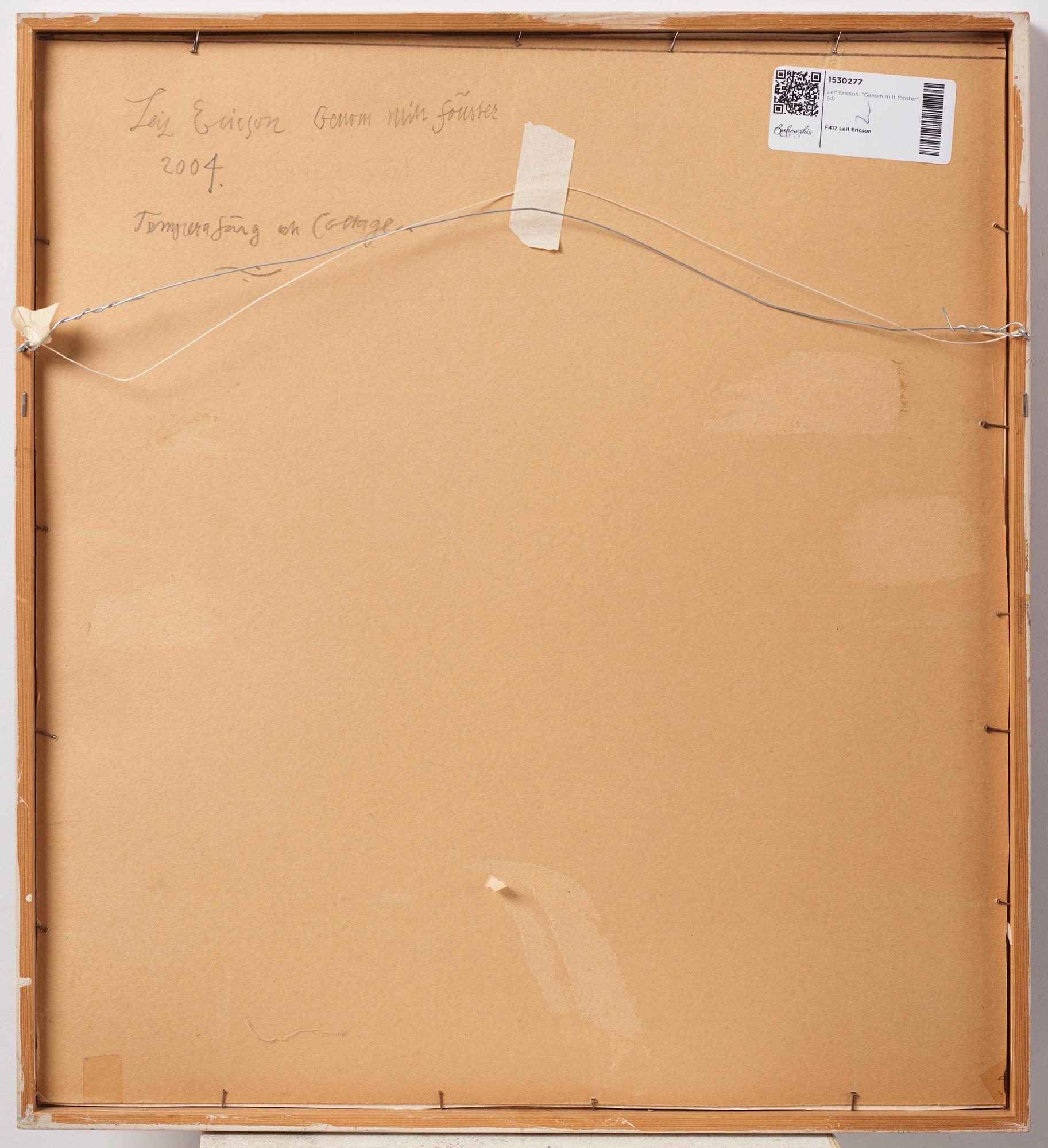 Leif Ericson, "Genom mitt fönster".