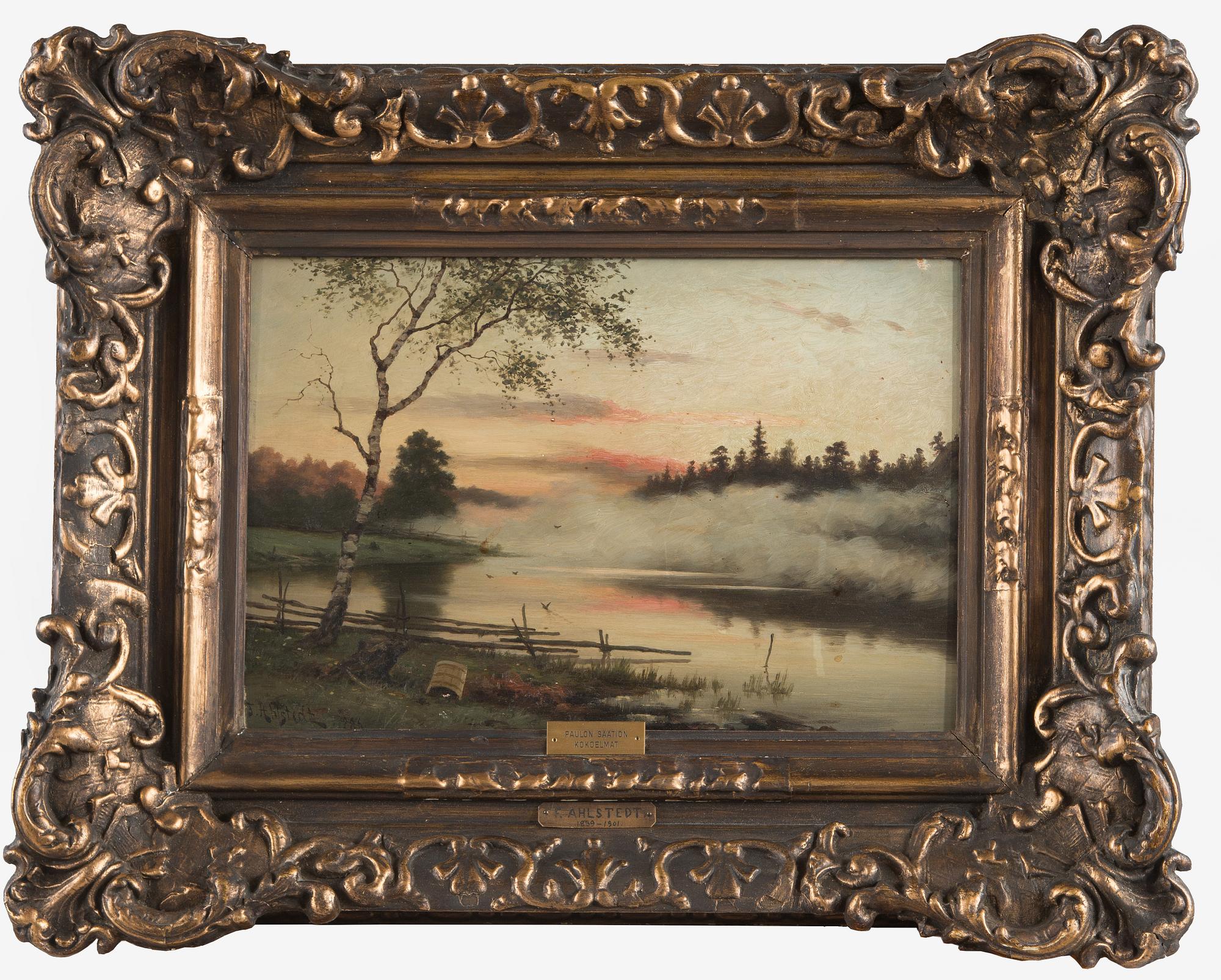 Fredrik Ahlstedt, Evening Landscape.