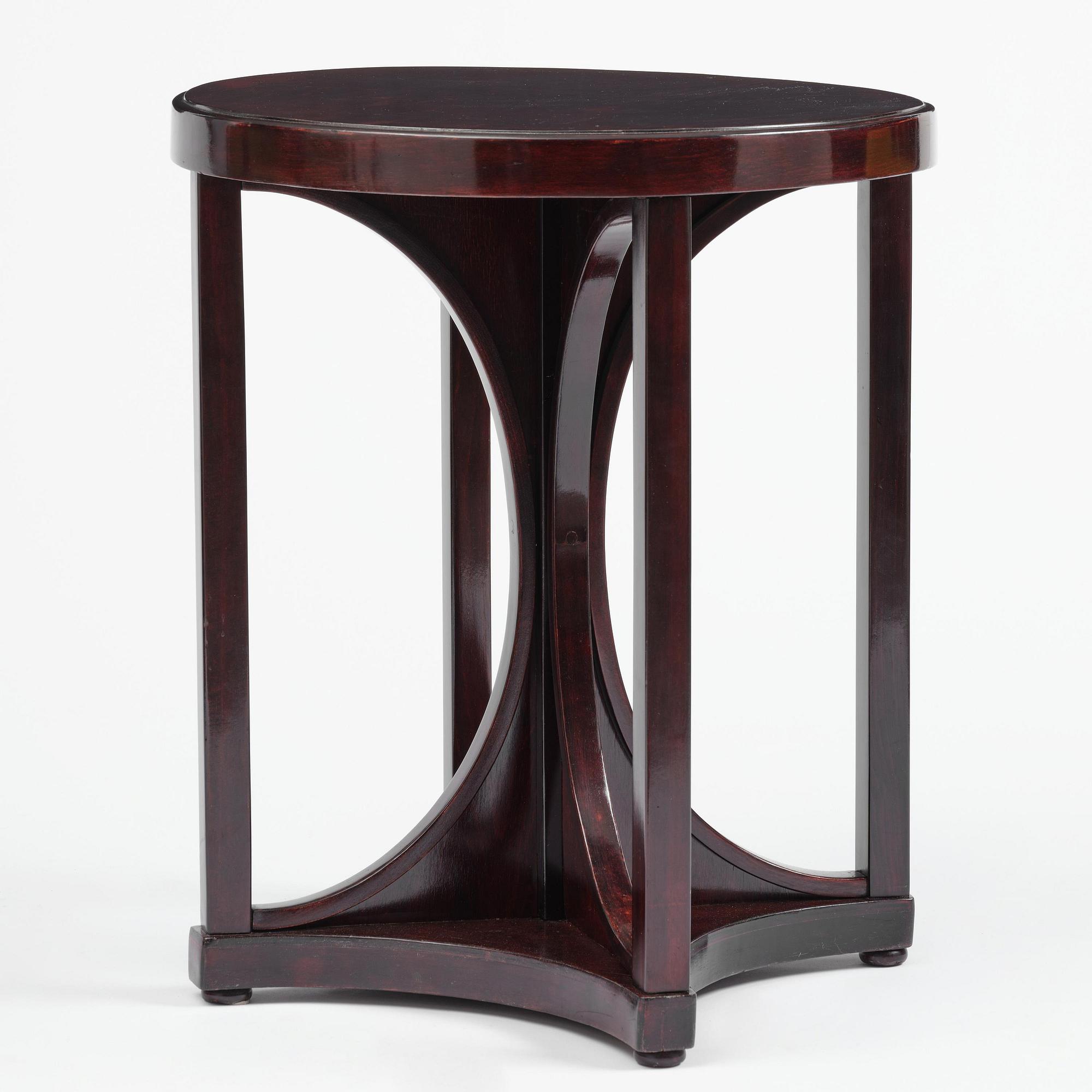 Josef Hoffmann, salongsmöbel, fyra delar, modell 421/428, Jacob & Josef Kohn, Wien, 1900-talets början.