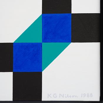 KG Nilson, "Violett partitur".