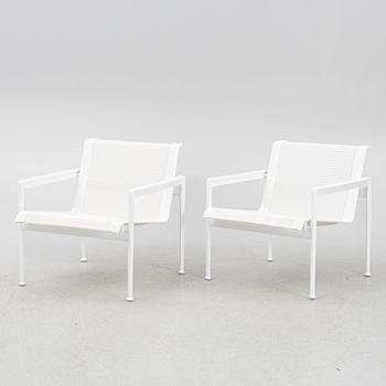 Richard Schultz, fåtöljer, ett par, "1966 Lounge Chair", Knoll.