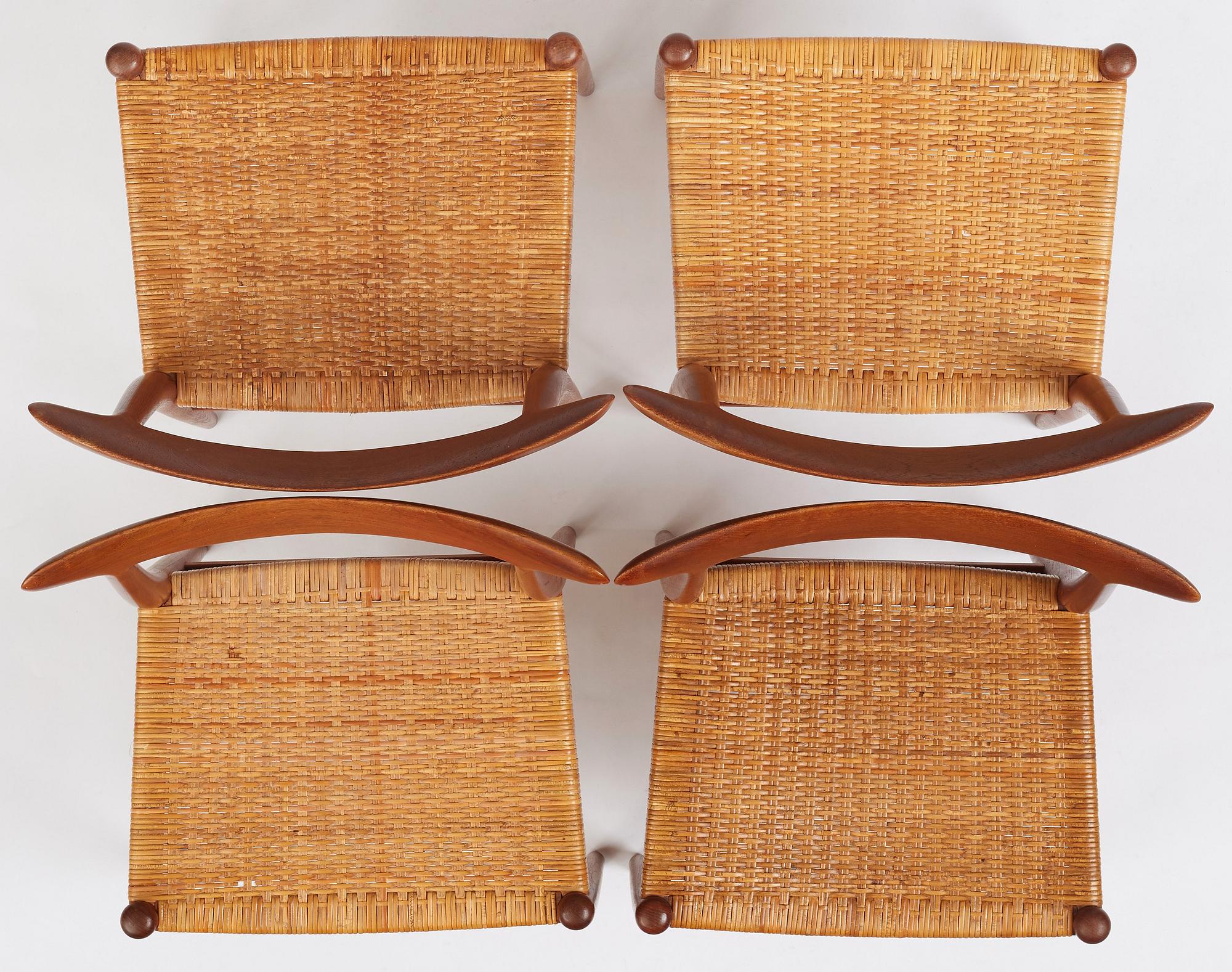 椅子 Hans J. Wegner W2 / C.M. Madsen HANS J WEGNER, a teak 