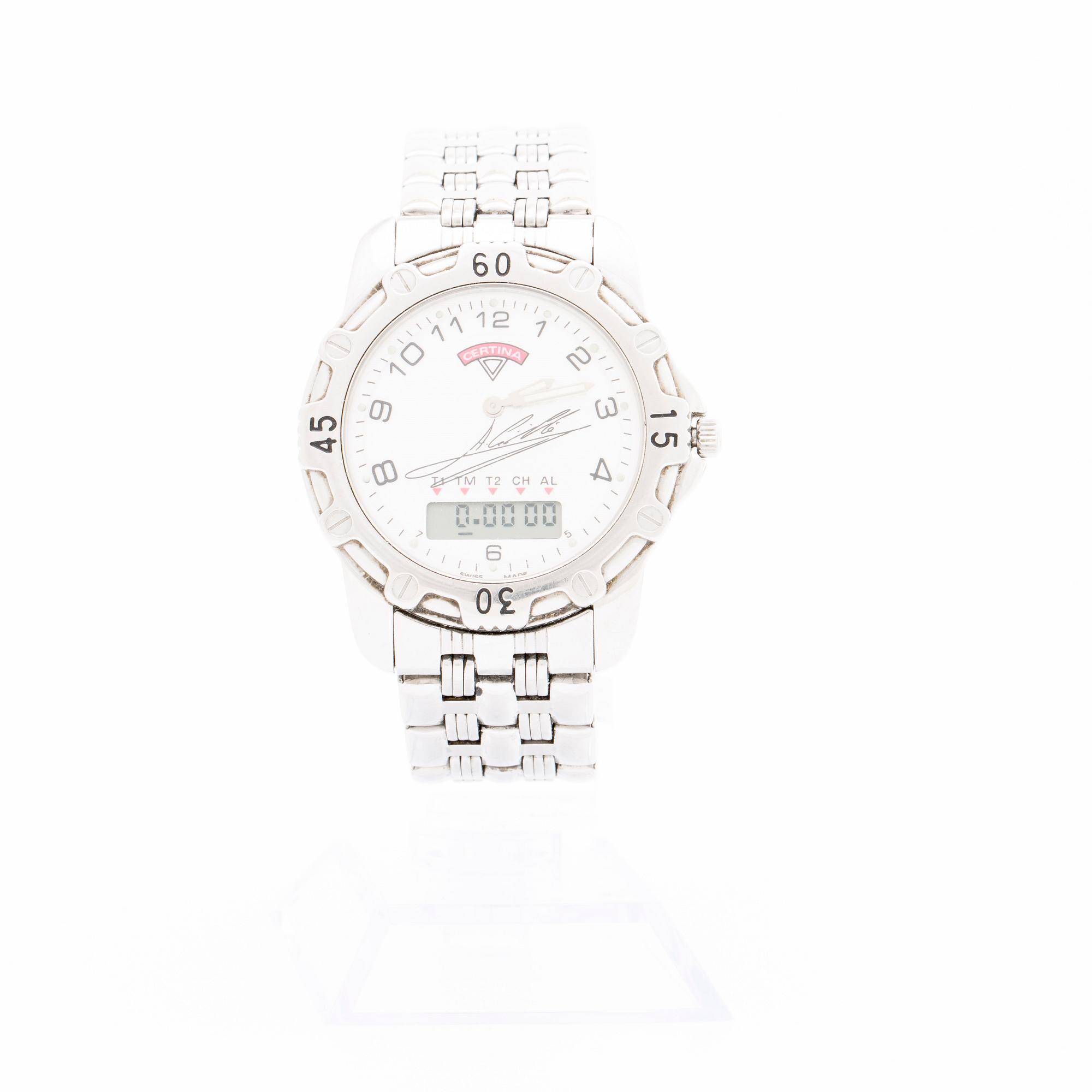 CERTINA Kurth Frères Alex Crivillé armbandsur 38 mm 1997.