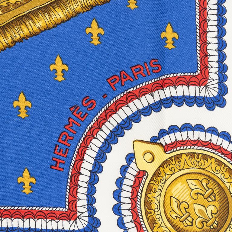 Hermès, scarf, "Selles a Housse".