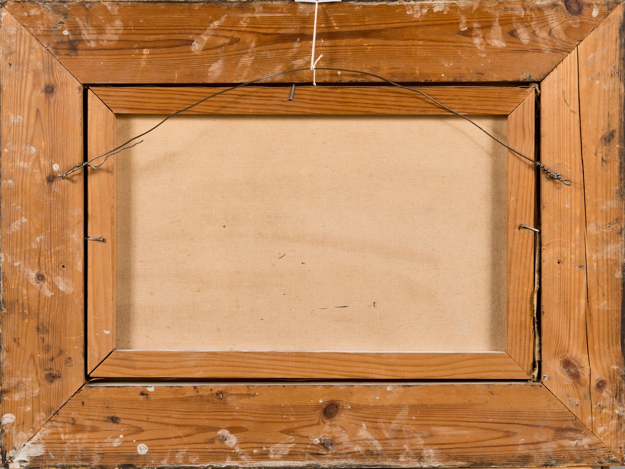 INA SJÖSTRÖM, oil on canvas, not signed.