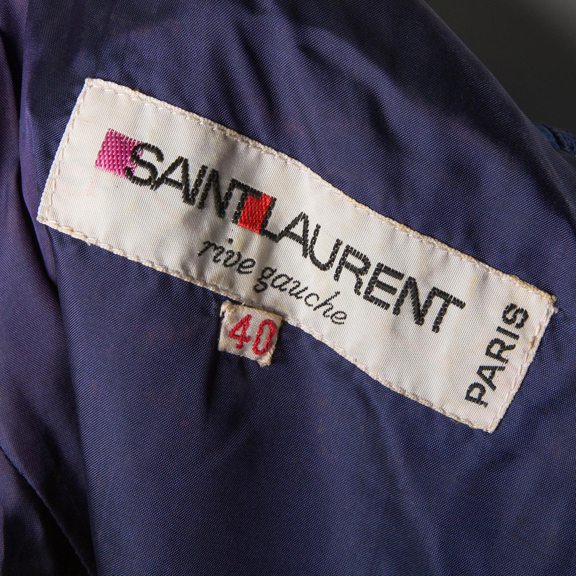 KLÄNNING, SAINT LAURENT, fransk storlek 40.