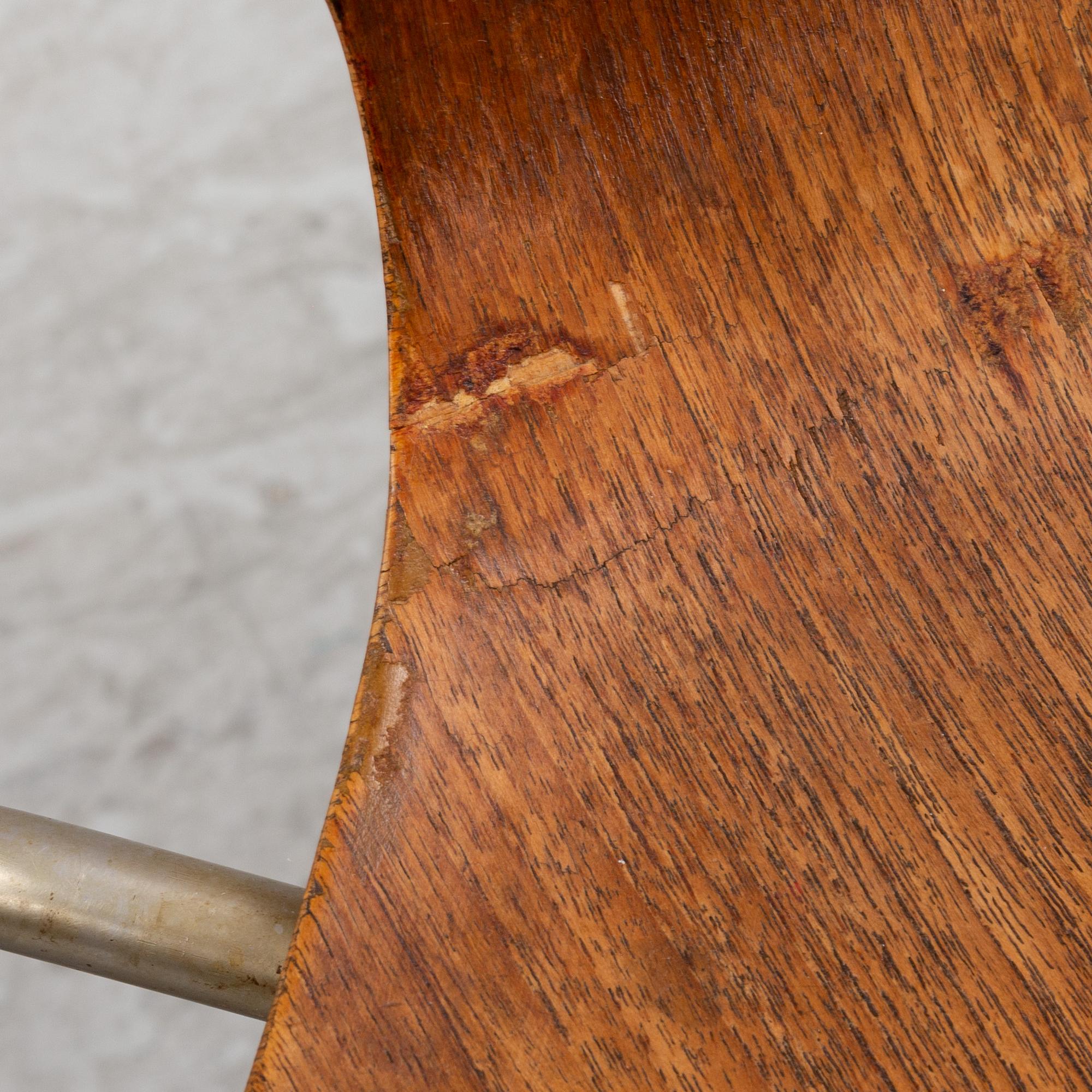 Arne Jacobsen, stolar 3 .st, "Sjuan", Fritz Hansen, 1960-tal.