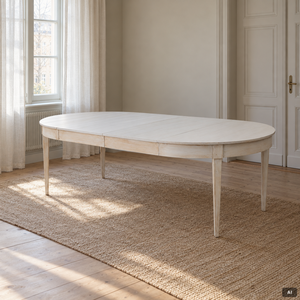 A dining table, early 20th Century.