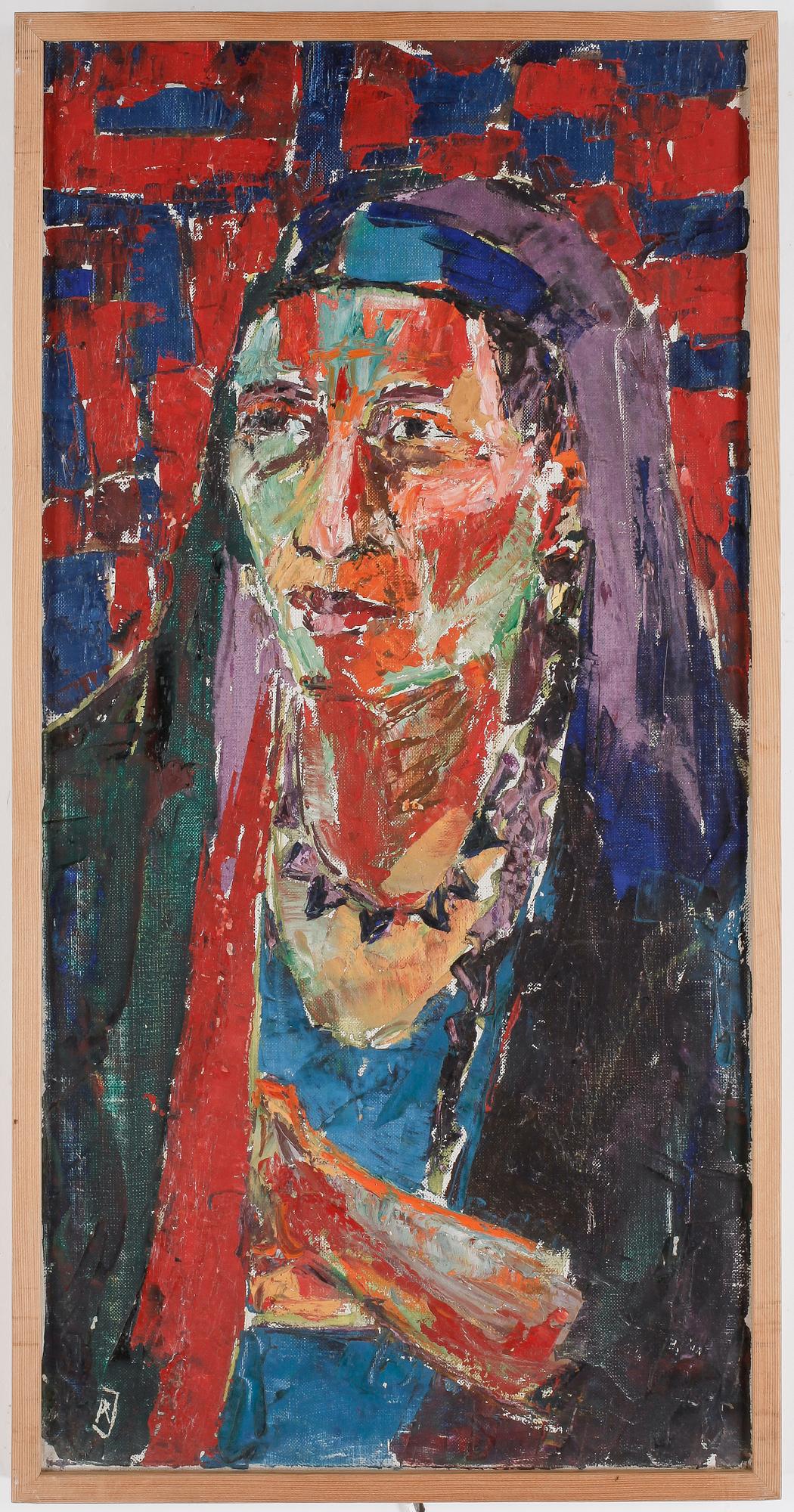 RAGNAR JOHANSSON, olja på duk, monogramsignerad,