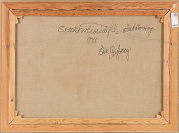ELIS RYBERG, oil on canvas, signed and dated 1971.
