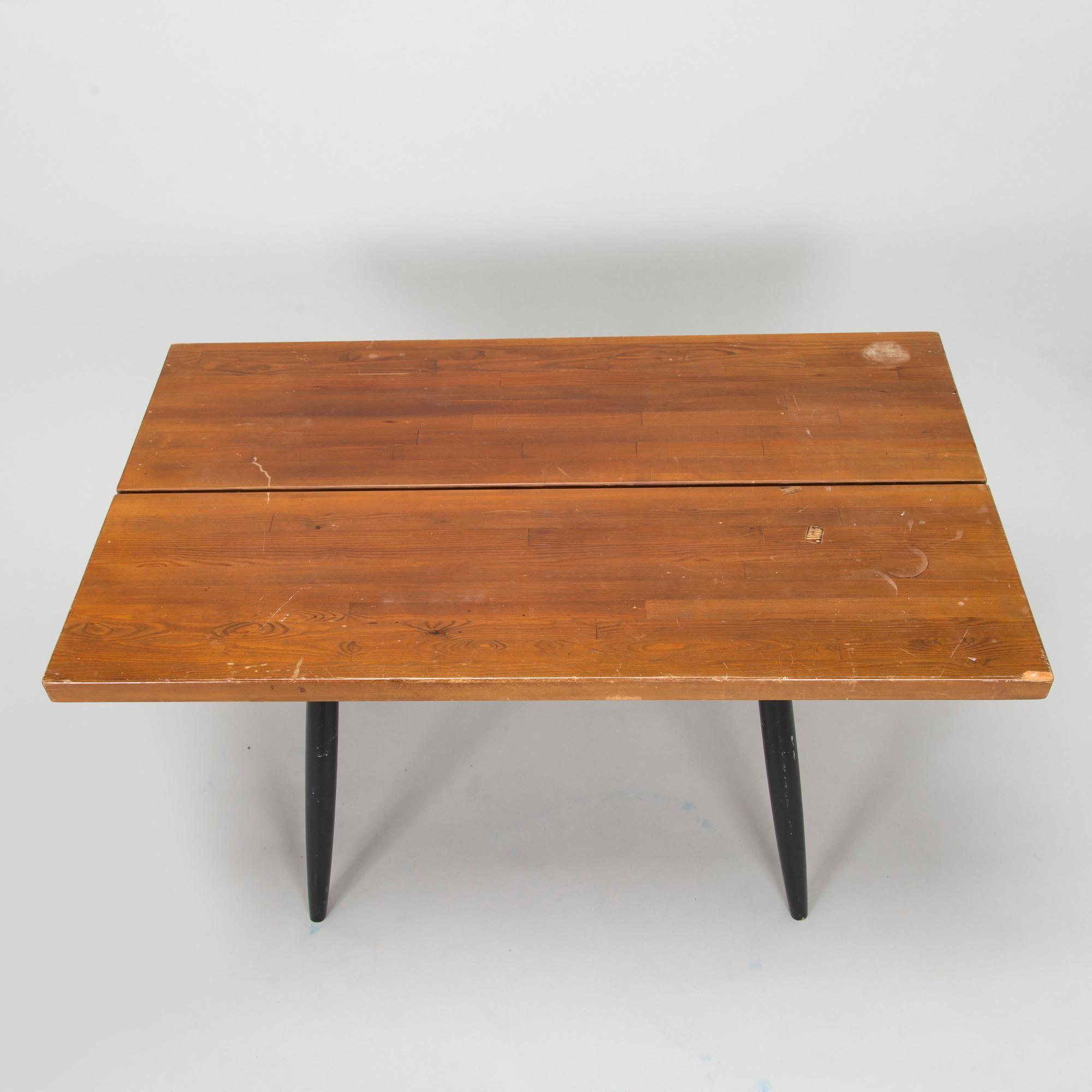 Ilmari Tapiovaara, a 1960s-1970s 'Pirkka' dining table, Laukaan Puu, Finland.