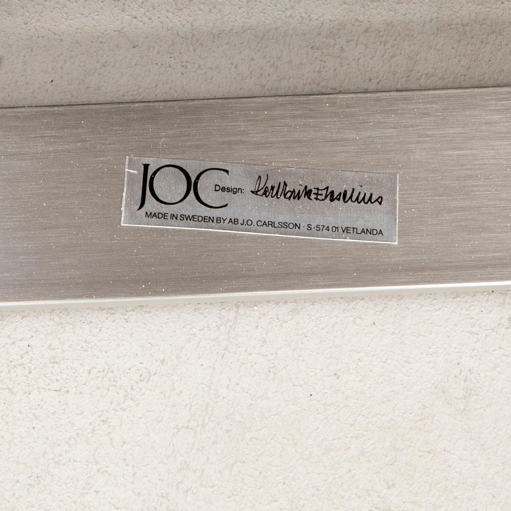 Karl Erik Ekselius, fåtöljer ett par "Mondo" för JOC möbler sent 1900-tal.