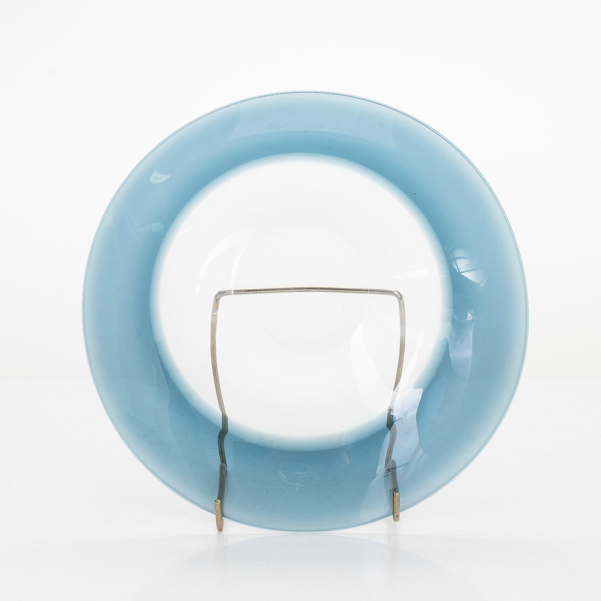 Timo Sarpaneva tallrikar, 9 st, 2 signerade Timo Sarpaneva Iittala -56 / -57.