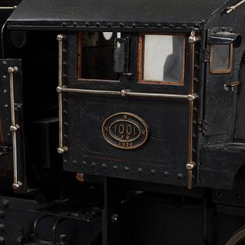 MODELL AV ÅNGLOK, modell A 1001, möjligen utfört av Sture Petterson, Kalmar. Bär datering 1926.