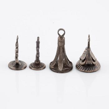 Sigill för adliga ätten Leijonstolpe (nr 1315), 1700-talets första hälft.