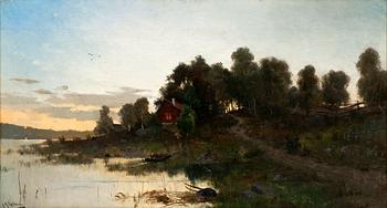 73. Arvid Mauritz Lindström, SUMMER NIGHT.