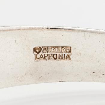 Björn Weckström, a sterling silver bangle 'Apollo' for Lapponia 1975.