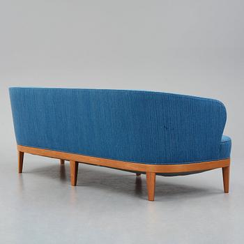 Carl Malmsten, a 'model Marabou' sofa, Swedish Modern, 1966.