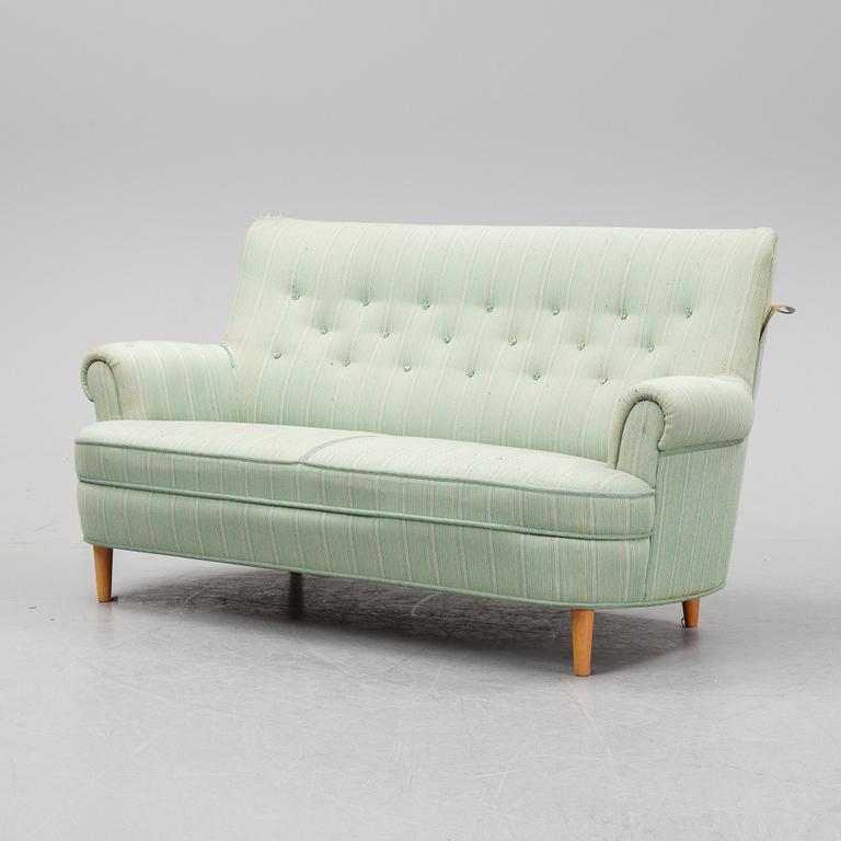 Carl Malmsten, a "Hemmakväll" sofa, second half of the 20th-century.