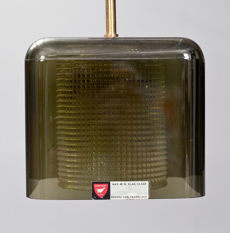 TAKLAMPA, design Carl Fagerlund. 1900-talets andra hälft.