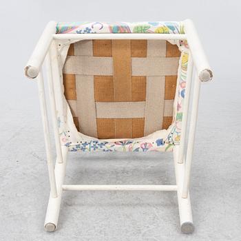 Josef Frank, a set of eight dining chairs, model B2238, Svenskt Tenn. second half of the 20th century.