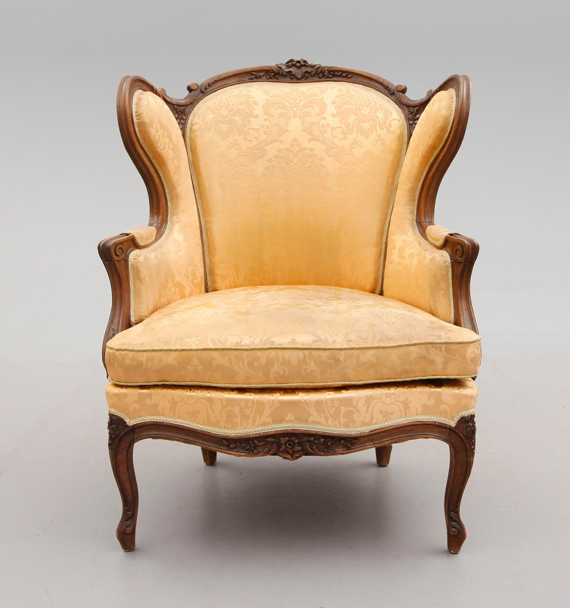 BERGÈRE, rokokostil, 1800-talets andra hälft.
