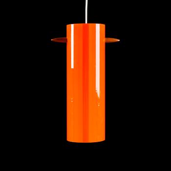 TAKLAMPA, Uno och Östen Kristiansson, Luxus, Vittsjö, 1900-talets andra hälft. Höjd ca 30 cm.