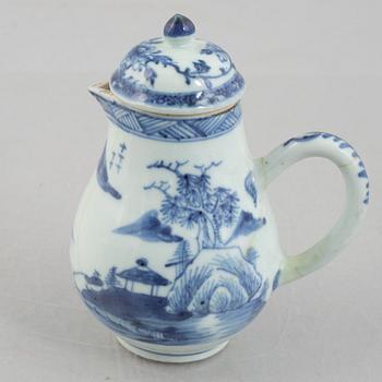 Parti porslin, fyra delar, Kina och sydostasien, 1700-1900-tal.