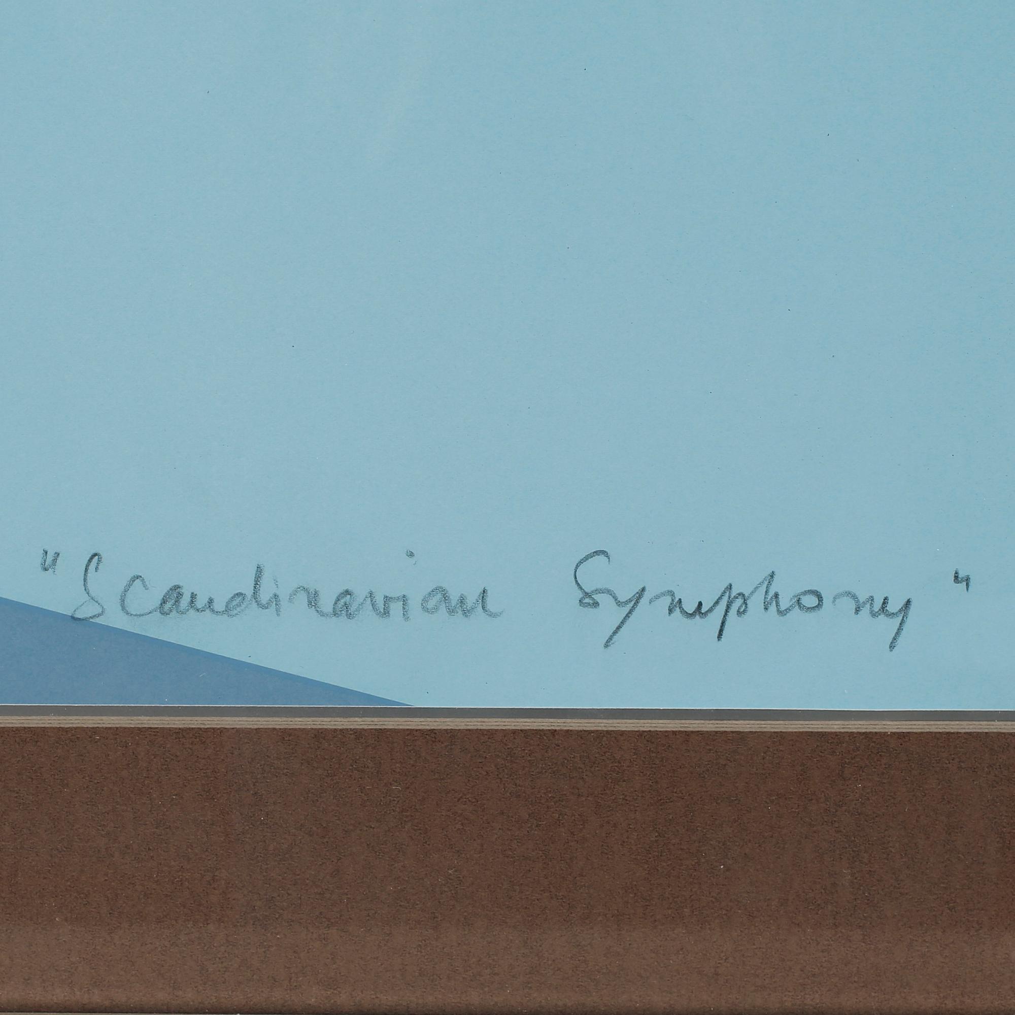 FRANCO COSTA, färgserigrafi, signerad och numrerad 37/190.