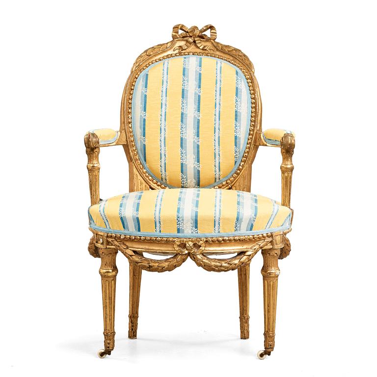 A Danish late 18th century armchair.