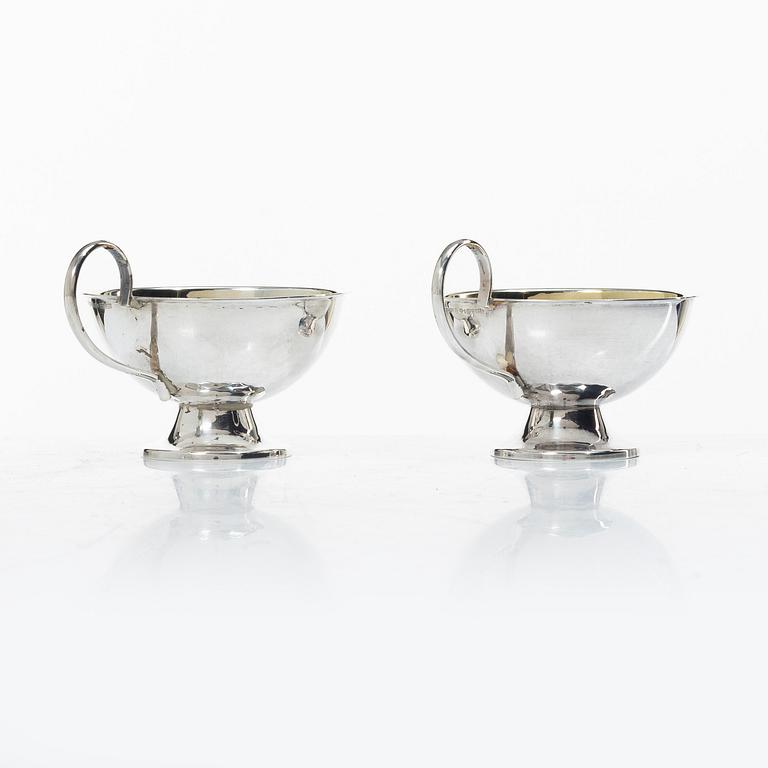 Punchmuggar, 22 st, silver, Ceson Guldvaru AB, Göteborg 1976-1979.