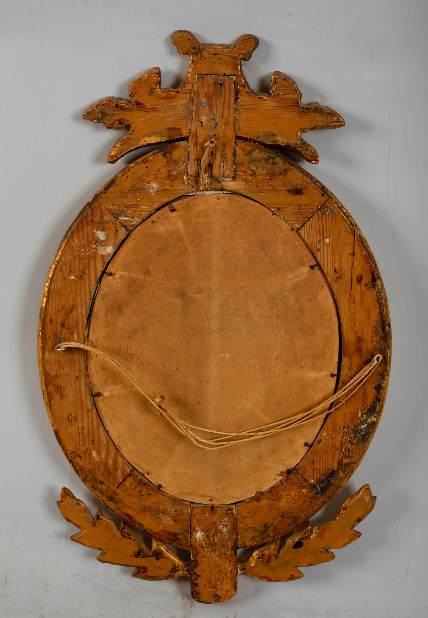 SPEGEL, gustaviansk stil, 1800-tal.